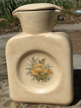 Treasure Craft Floral Water Canister Tureen w/ Lid | Vintage Kitchen Decor